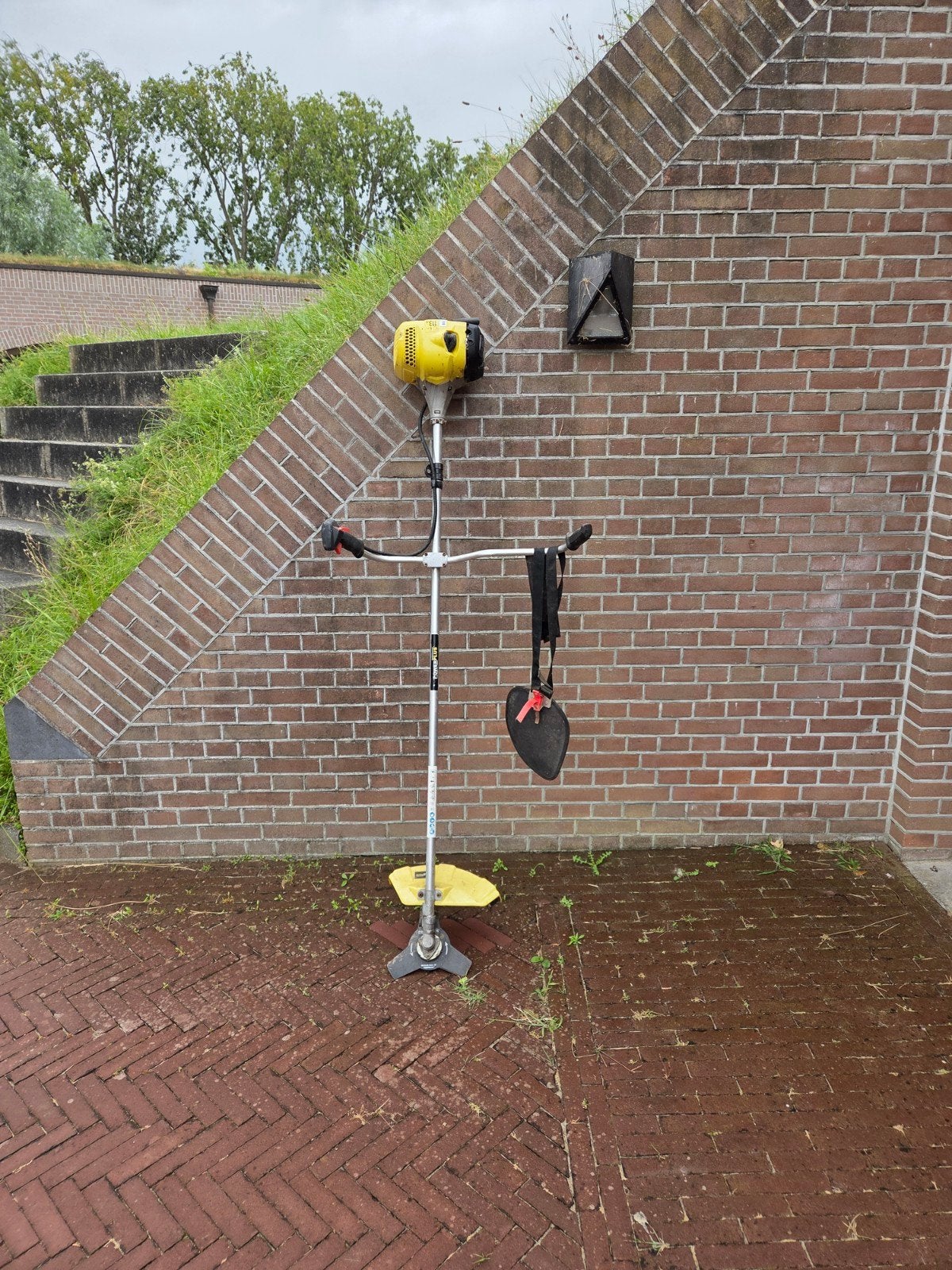 Powerplus Bosmaaier - Krachtige Professionele Machine, Ophalen, Zo goed als nieuw, Benzine, Powerplus