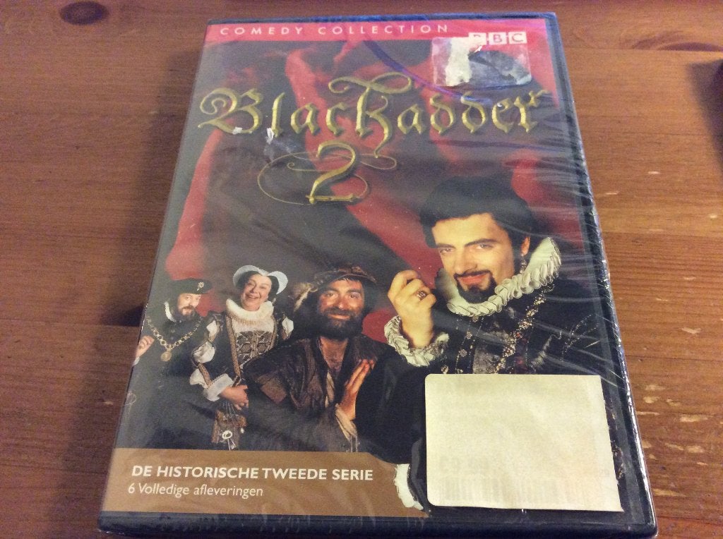 Blackadder season 2 dvd. Nieuw in folie, Cd's en Dvd's, Ophalen of Verzenden, Komedie, Seizoen 2, Nieuw in verpakking