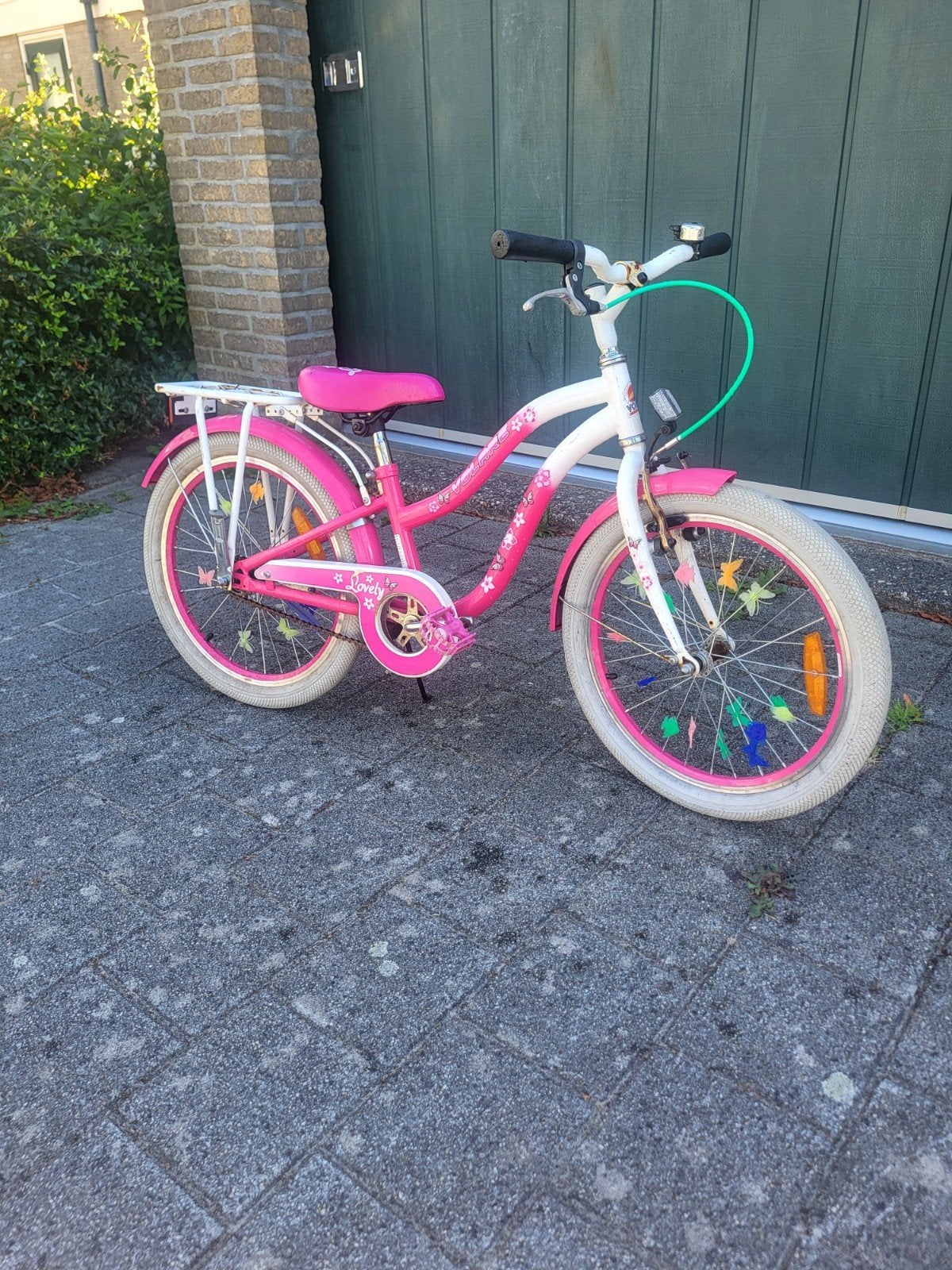 Roze kinderfiets 20 inch, Fietsen en Brommers, Fietsen | Kinderfietsjes, Ophalen, 20 inch of meer, Gebruikt, Onbekend
