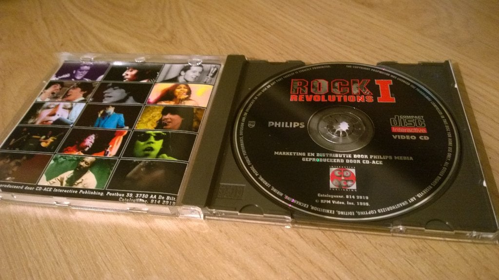 Rock Revolutions I, Video CD, CDI, Ophalen, Gebruikt, Poprock, Verzamelalbum