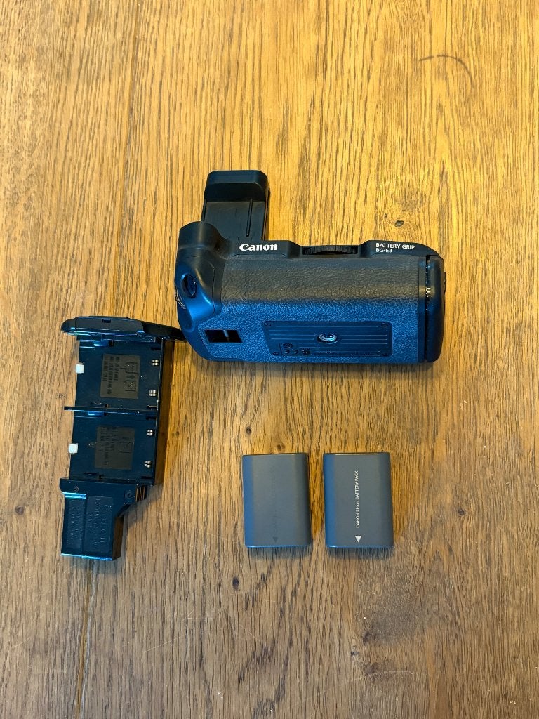 Battery Grip BG-E3 - Canon, Audio, Tv en Foto, Fotografie | Accu's en Batterijen, Ophalen of Verzenden