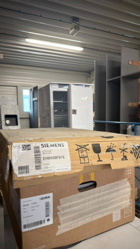 Siemens EH845BFB1E Inductiekookplaat 5-zones, Ophalen, Nieuw, Inbouw, Inductie