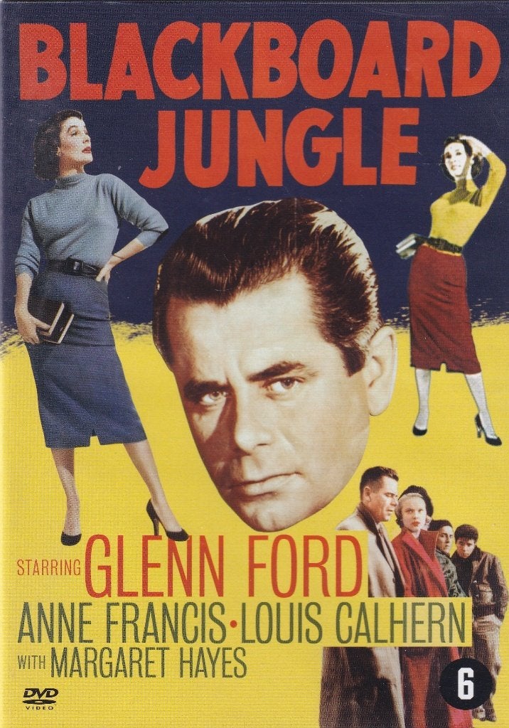Te koop dvd BLACKBOARD JUNGLE (GLENN FORD), Engels, Alle leeftijden, Nederlands, Actie