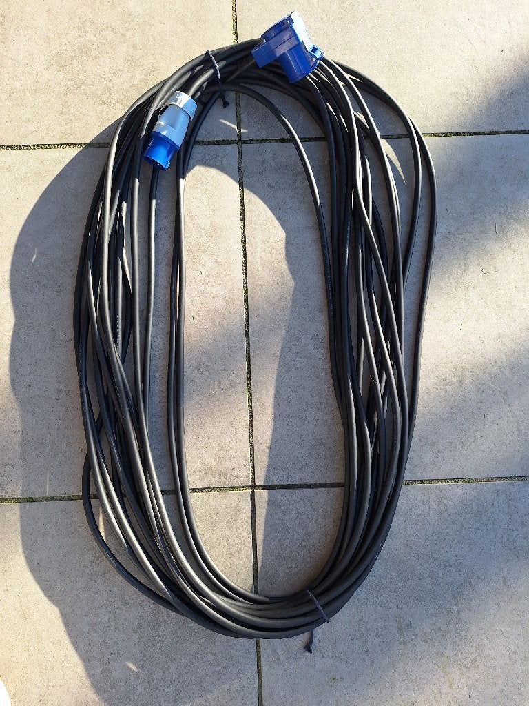 Elektrakabel caravan, Ophalen, Zo goed als nieuw, Overige merken, Kabel of Snoer