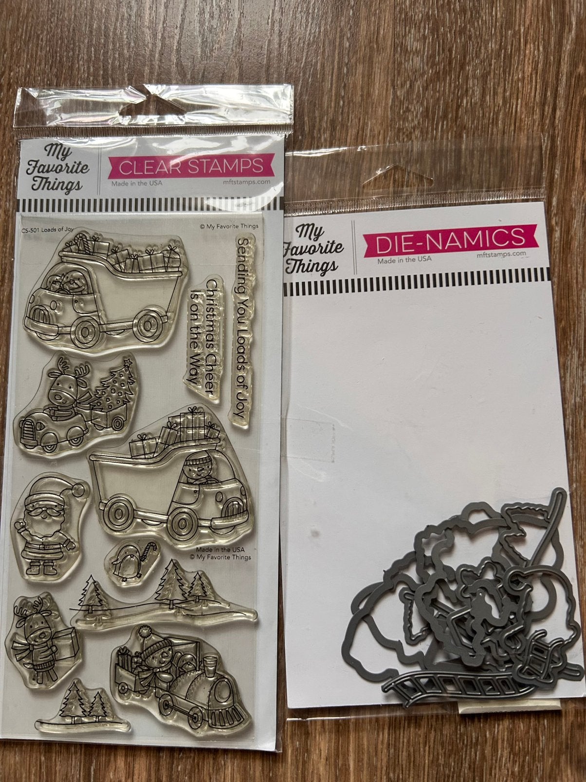 My Favorite Things Loads of Joy stempels en die-namics, Ophalen of Verzenden, Zo goed als nieuw, Clearstamp