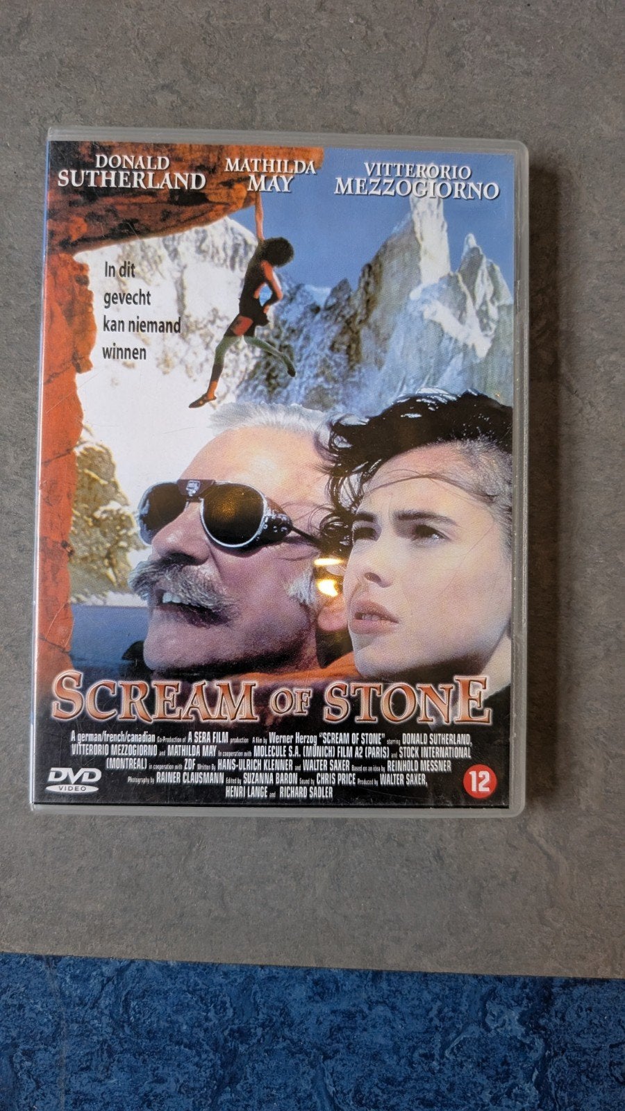 Scream of Stone DVD - Werner Herzog klimdrama, Ophalen of Verzenden
