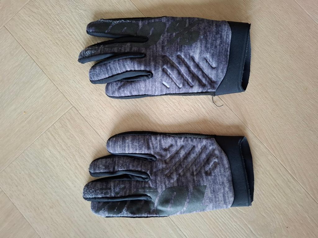 100% bmx Handschoenen - Zwart/Grijs maat m, Motoren, Heren, 100%, Ophalen of Verzenden, Handschoenen