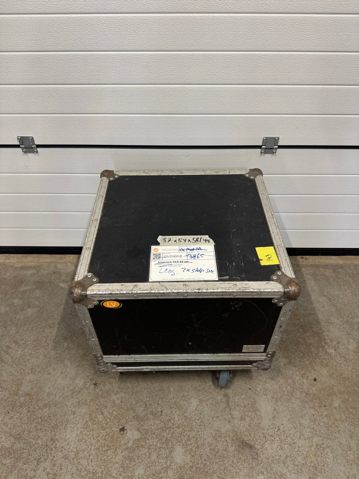 Stolp Flightcase 19 inch 2x 3HE Binnenrack Totaal 6HE, Muziek en Instrumenten, Ophalen of Verzenden, Gebruikt, Speaker of Versterker
