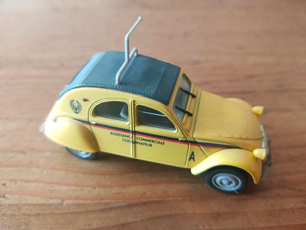Citroën 2CV AZLP 1:43 Norev nr28, Hobby en Vrije tijd, Modelauto's | 1:43, Ophalen of Verzenden, Gebruikt, Auto, Norev