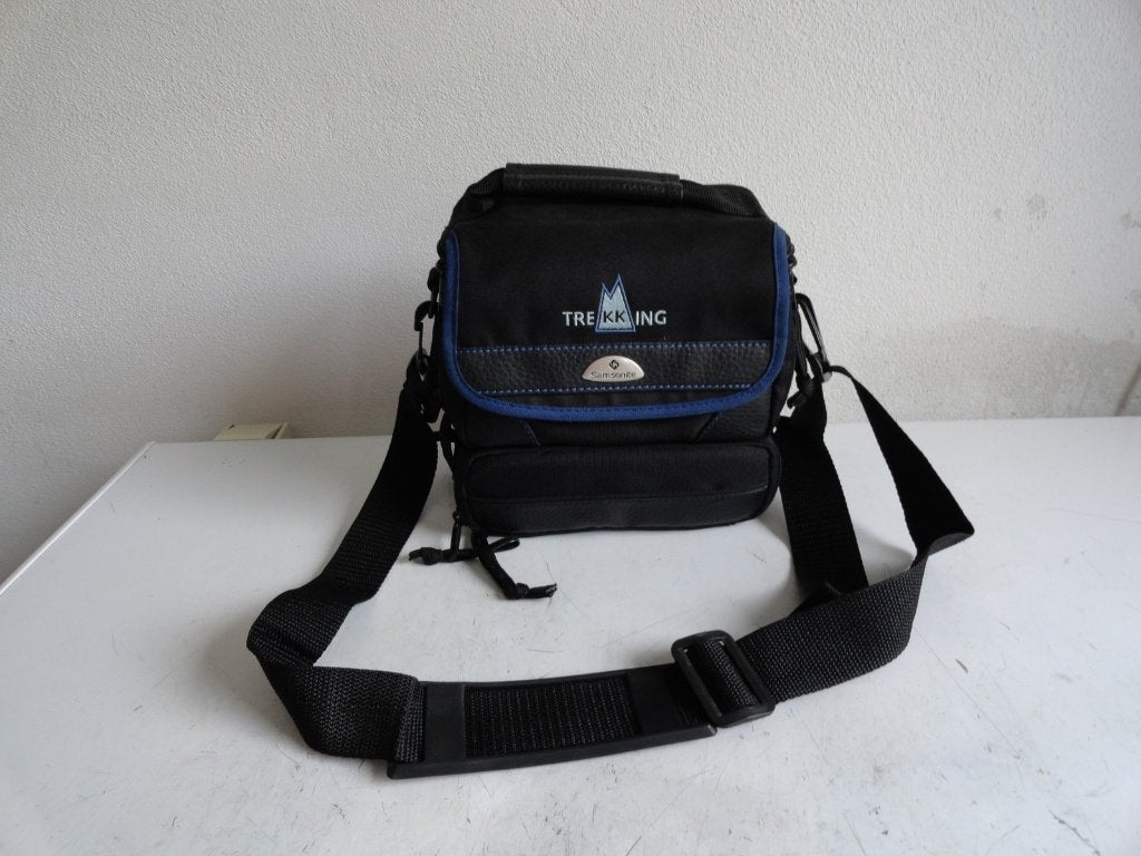 Samsonite trekking cameratas, 2-delig zgan, Samsonite, Ophalen of Verzenden, Zo goed als nieuw, Zwart