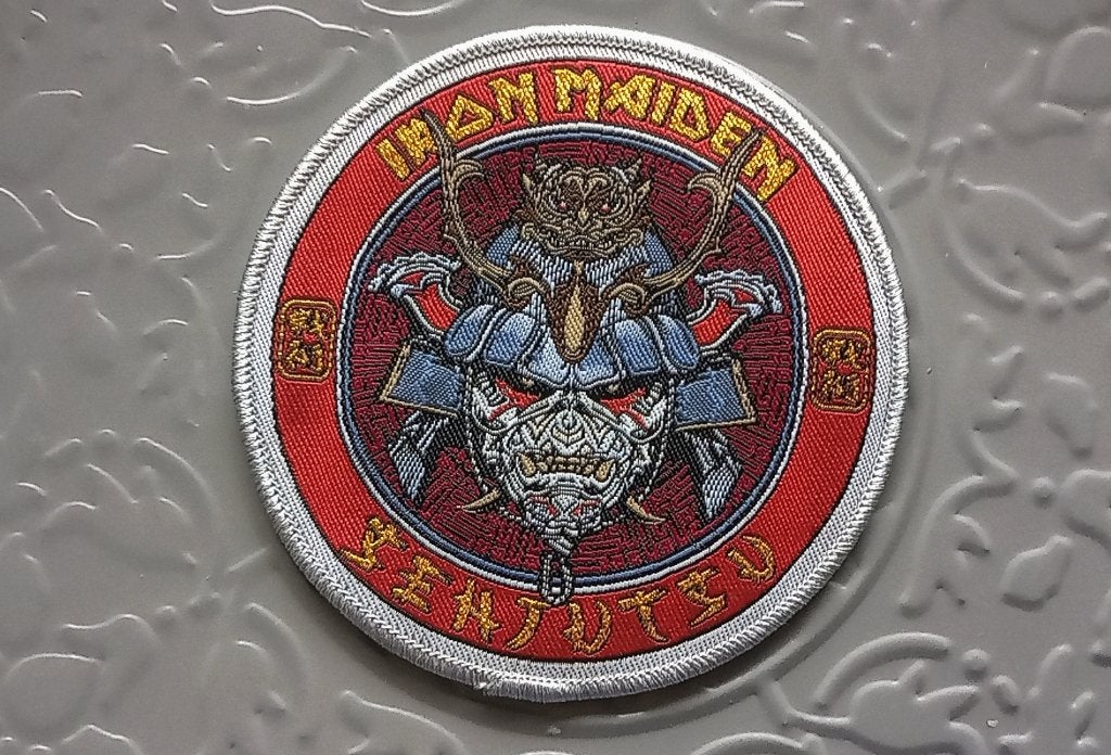Iron Maiden zeer mooie  limited edition Senjutsu patch 42, Ophalen of Verzenden, Nieuw, Kleding
