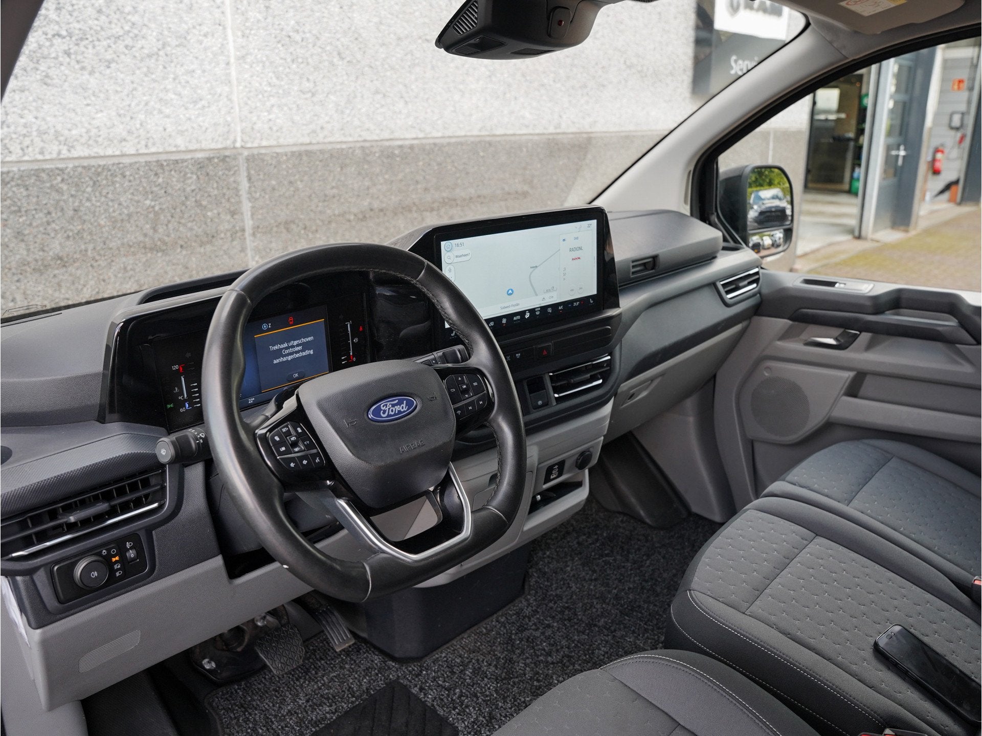 Ford Transit Custom 320 2.0 TDCI 170pk L2H1 Limited |Adaptiv, Gebruikt, Euro 6, 4 cilinders, Zwart