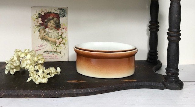 Digoin Sarreguemines France 89 paté terrine karamel kleur, Antiek en Kunst, Antiek | Keramiek en Aardewerk, Ophalen of Verzenden