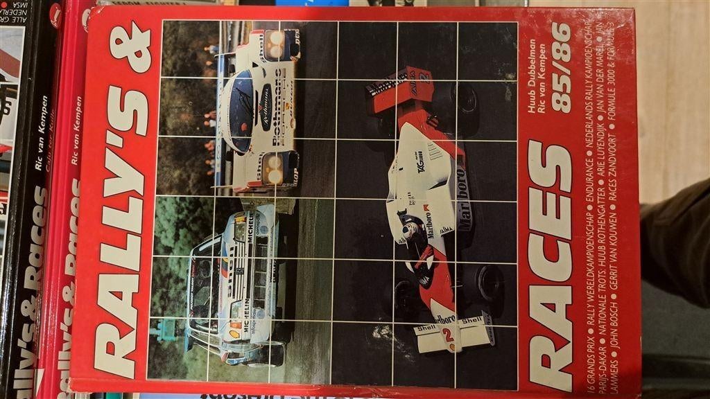 boeken : autosport Rally's en races : 10x 1985-1995, Boeken, Ophalen of Verzenden, Nieuw, Overige merken