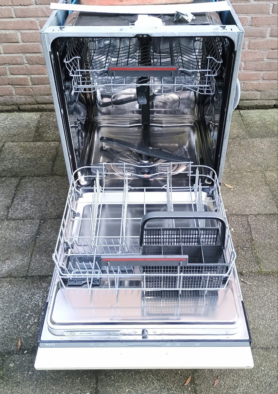 Aeg inbouw vaatwasmachine Model: FSS5261XZ Bouwjaar: 10-2019, Gebruikt, Minder dan 85 cm, ., Minder dan 10 liter