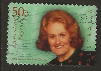 Australie 86, Sutherland, Verzenden, Gestempeld