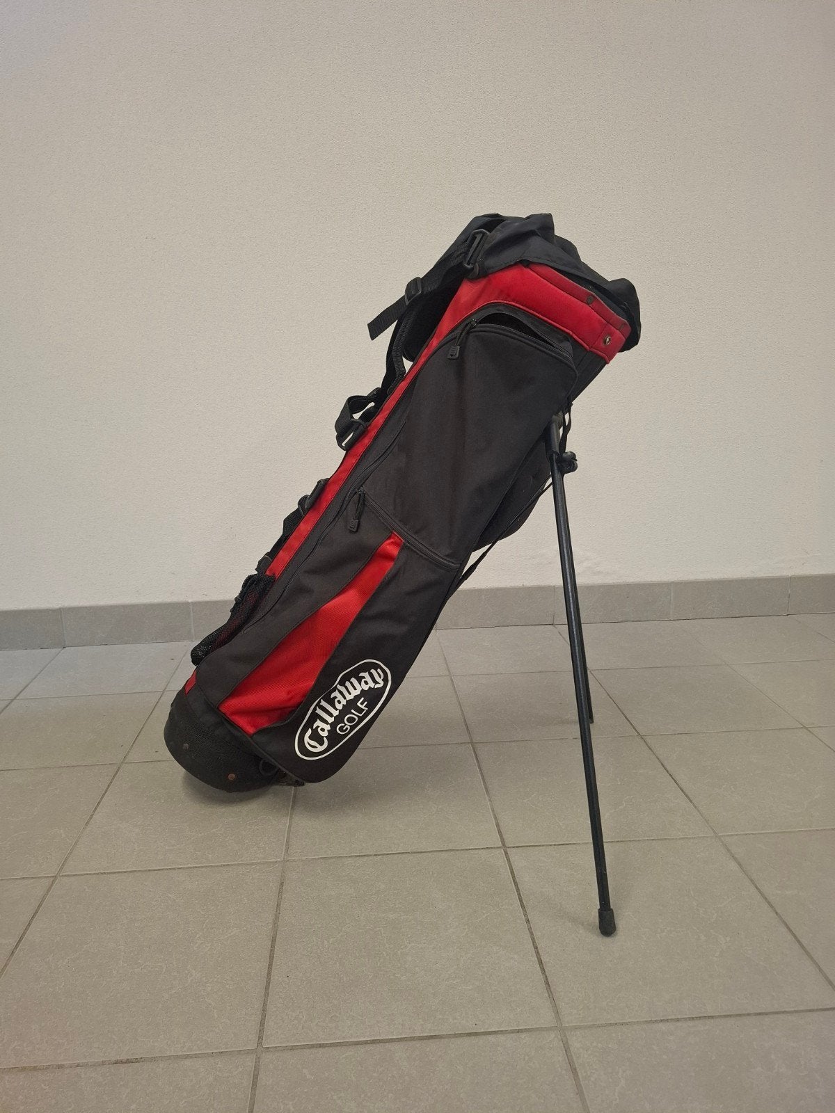 Callaway Golf Standbag - Rood/Zwart Golftas, Sport en Fitness, Ophalen of Verzenden, Gebruikt, Tas, Callaway