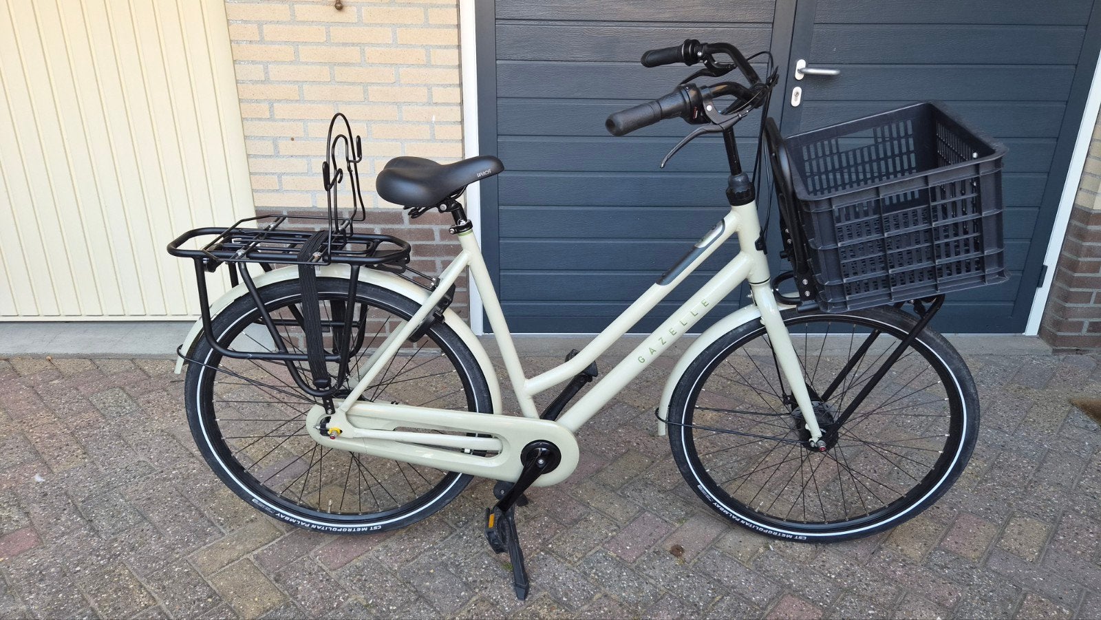 Gazelle Heavy Duty D59, Ophalen, Versnellingen, 56 cm of meer, Zo goed als nieuw