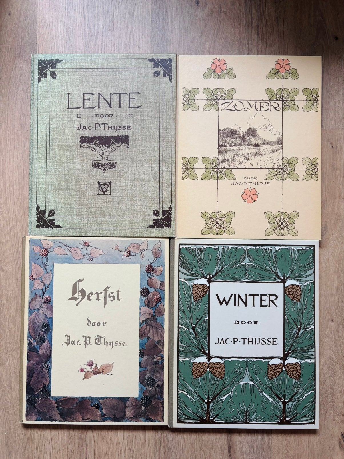 Vintage natuurboeken | Jac P Thijsse plaatjesalbums seizoen, Boeken, Ophalen of Verzenden, Zo goed als nieuw, Jac. P. Thijsse