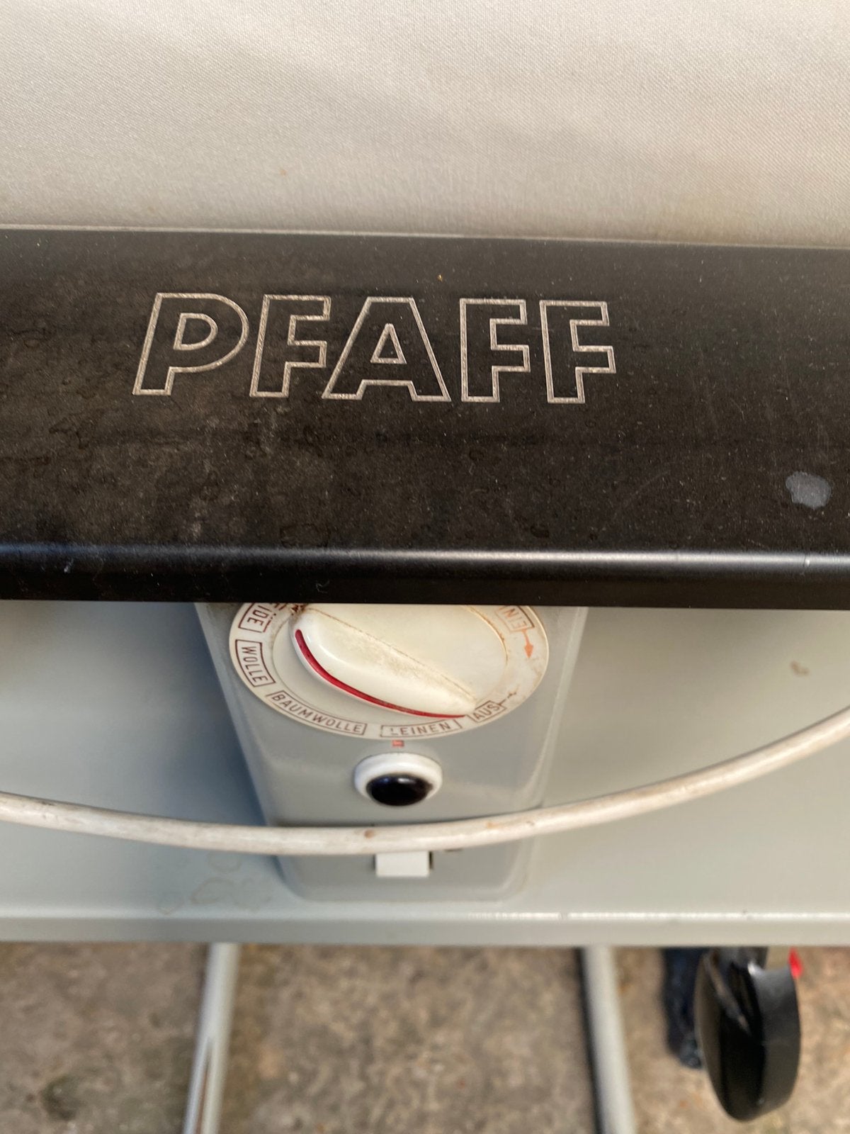 Pfaff vintage strijkmangel/rollenpers, Witgoed en Apparatuur, Strijkijzers en Strijkplanken, Ophalen, Gebruikt