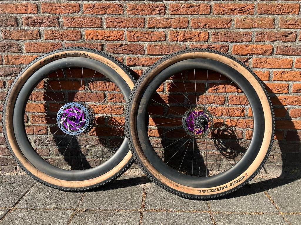Carbon wielset novatec, Ophalen of Verzenden, Carbon