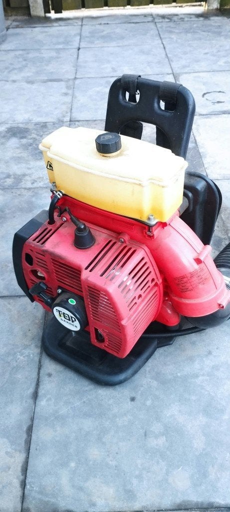 Bladblazer, Tuin en Terras, Ophalen, Benzine, Gebruikt, Topcraft