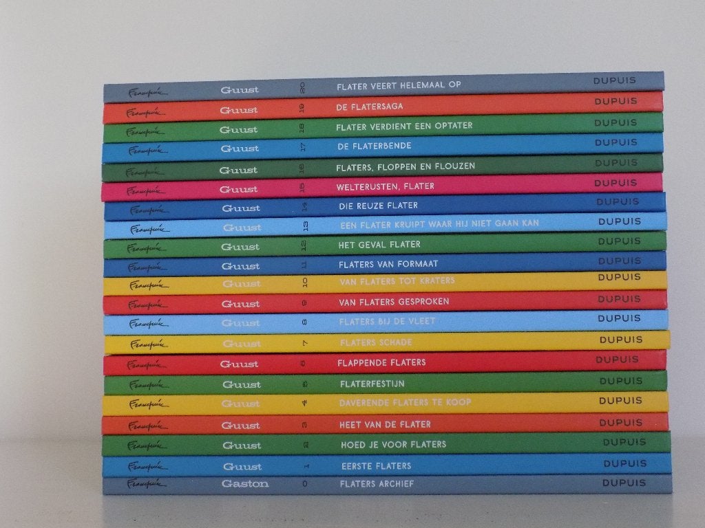 Guust ~ Complete serie hardcovers Chronologisch 0 t/m 20, Boeken, Complete serie of reeks, Ophalen of Verzenden, Nieuw