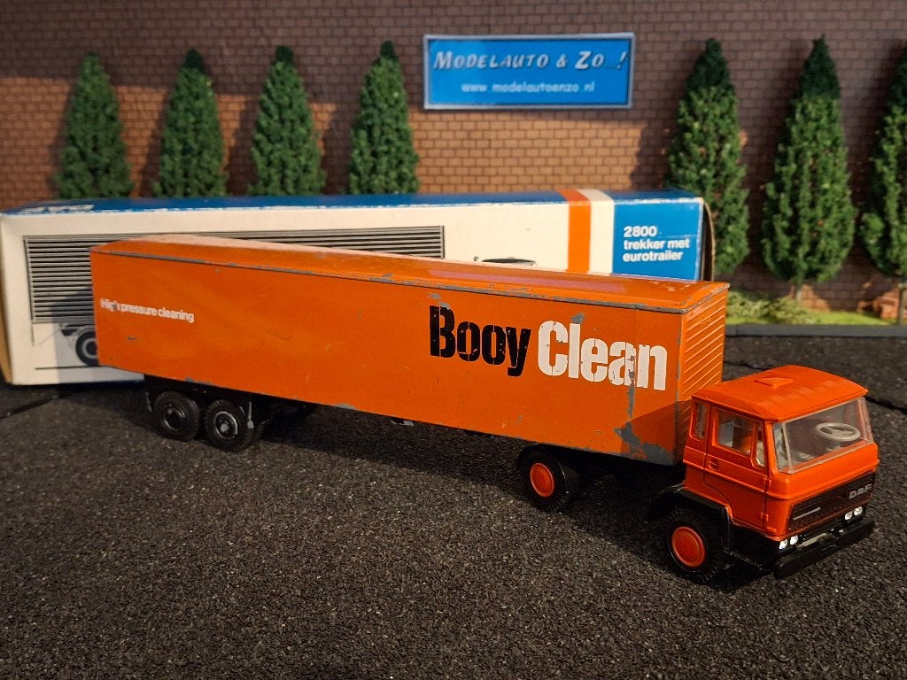 DAF 1900 BooyClean, Lion toys 1/50, Ophalen of Verzenden, Nieuw, Bus of Vrachtwagen, Lion Toys