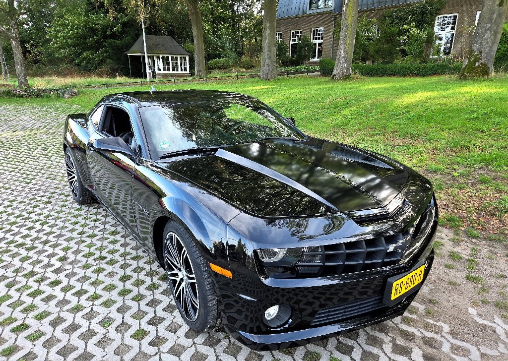 Unieke Chevrolet Camaro - 3.6 V6 Zwart, Milltek, Leder, Auto's, Chevrolet, Sound system, Achterwielaandrijving, 1865 kg, 4 stoelen