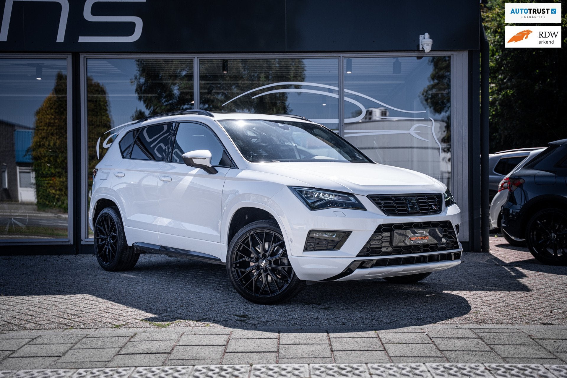 Seat ATECA 1.5 TSI FR Business Intense|Pano|ACC|Dig Cockpit|, Auto's, 4 cilinders, 150 pk, Ateca, Wit