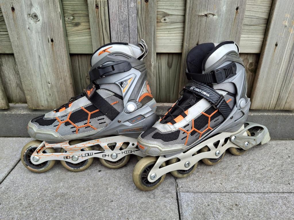 Inline skates Crazy Creek maat 43, Inline skates 4 wielen, Ophalen, Overige merken, Verstelbaar