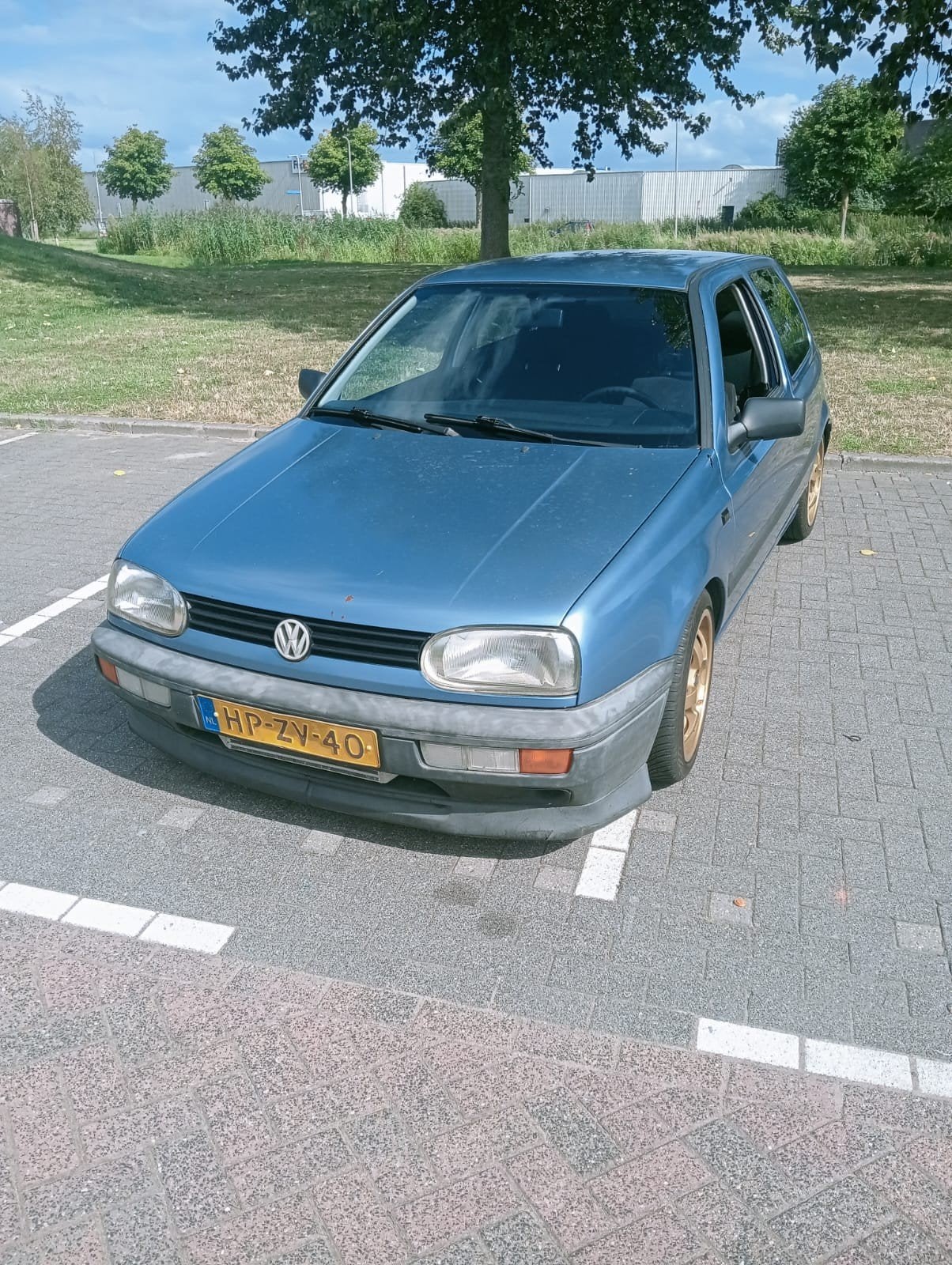 Volkswagen Golf 3 1.8 20vt 160.000km 200pk project auto, Voorwielaandrijving, Stof, Zwart, 4 cilinders