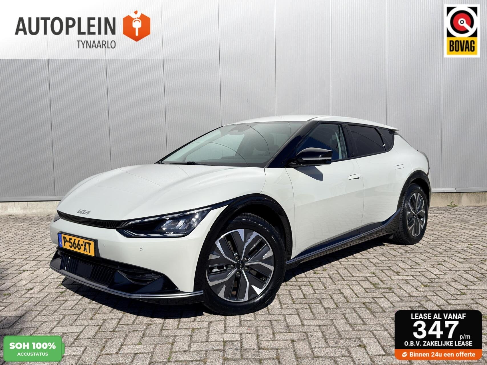 Kia EV6 Plus 77.4 kWh 1e eig|Dealer OH|Warmetpomp|Apple Carp, Auto's, Automaat, 228 pk, Achterwielaandrijving, Gebruikt