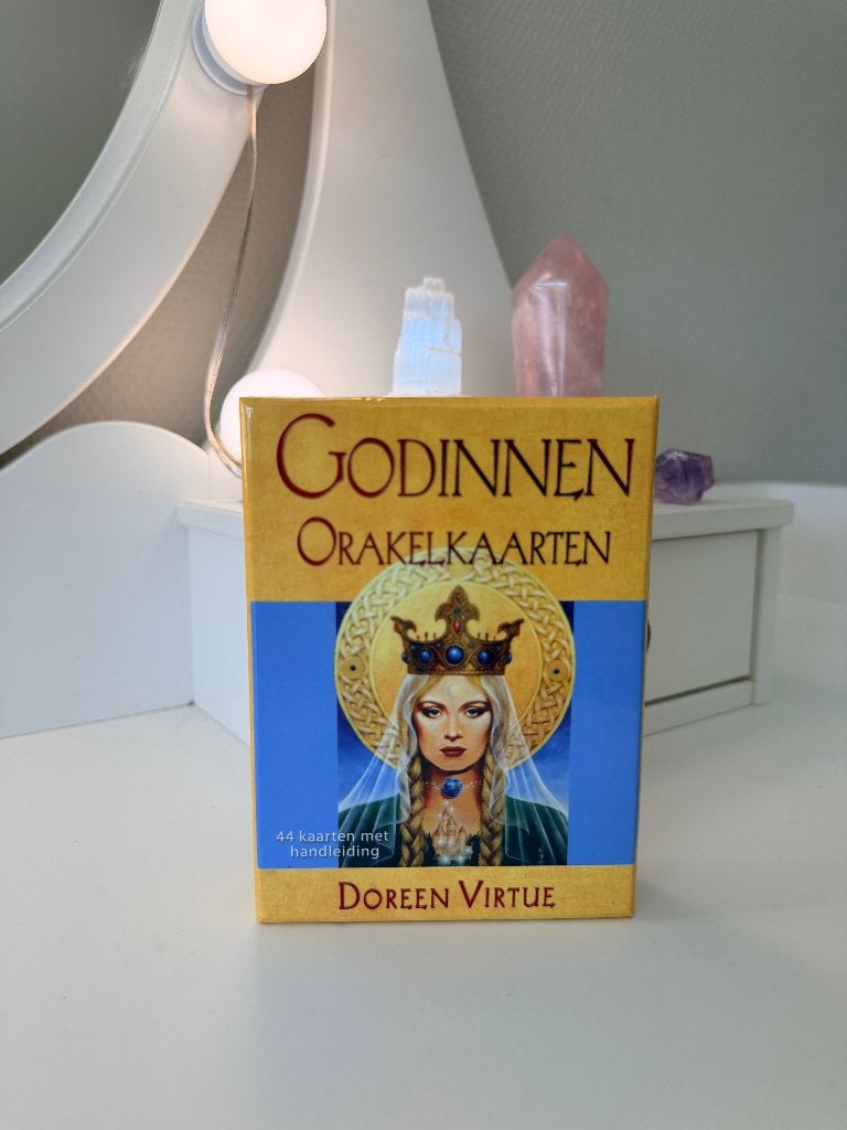 Doreen Virtue Godinnen orakelkaarten, Boeken, Ophalen of Verzenden, Gelezen, Tarot of Kaarten leggen, Overige typen
