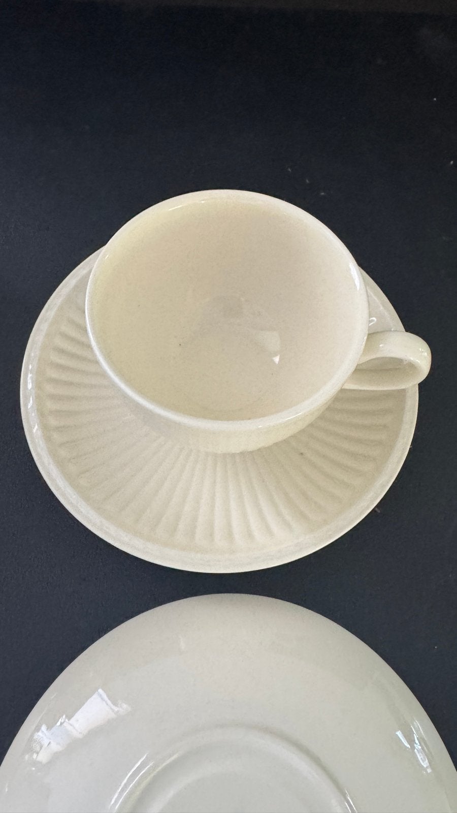Wedgwood Edme kop en schoteltjes - Queen's Ware, Huis en Inrichting, Keuken | Servies, Ophalen of Verzenden