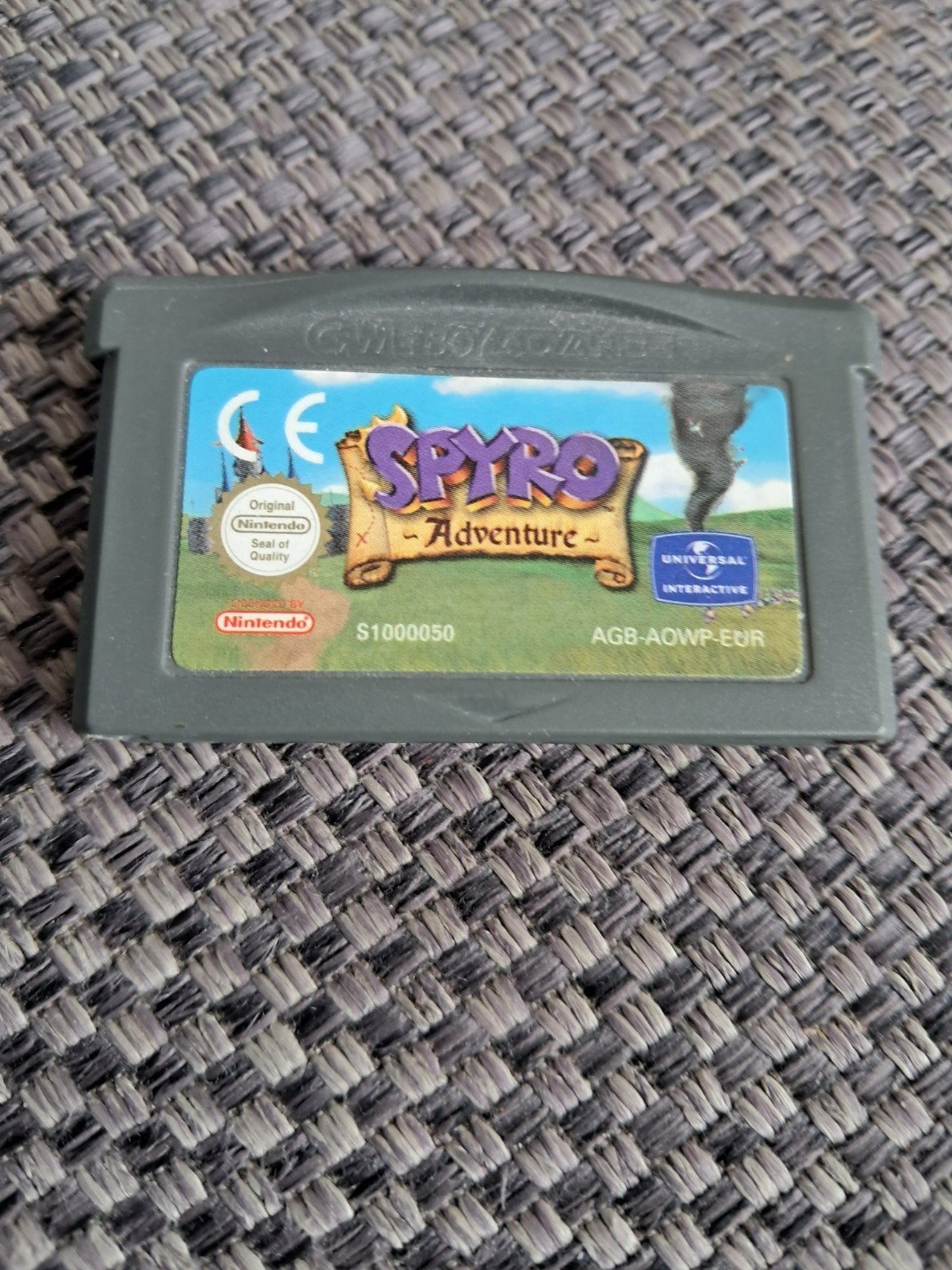 gameboy spel Spyro werkt goed, Spelcomputers en Games, Avontuur en Actie, 1 speler, Ophalen of Verzenden, Zo goed als nieuw