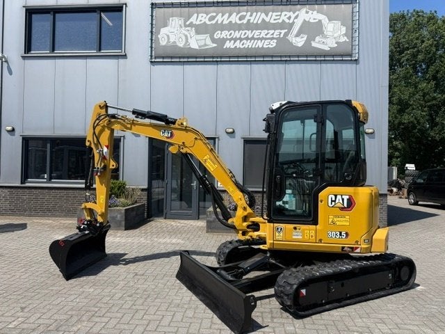 CAT 303.5 2000u SLP/SRT A/C 3.7T Minigraver Minikraan NWST, Zakelijke goederen, Machines en Bouw | Kranen en Graafmachines, Ophalen of Verzenden