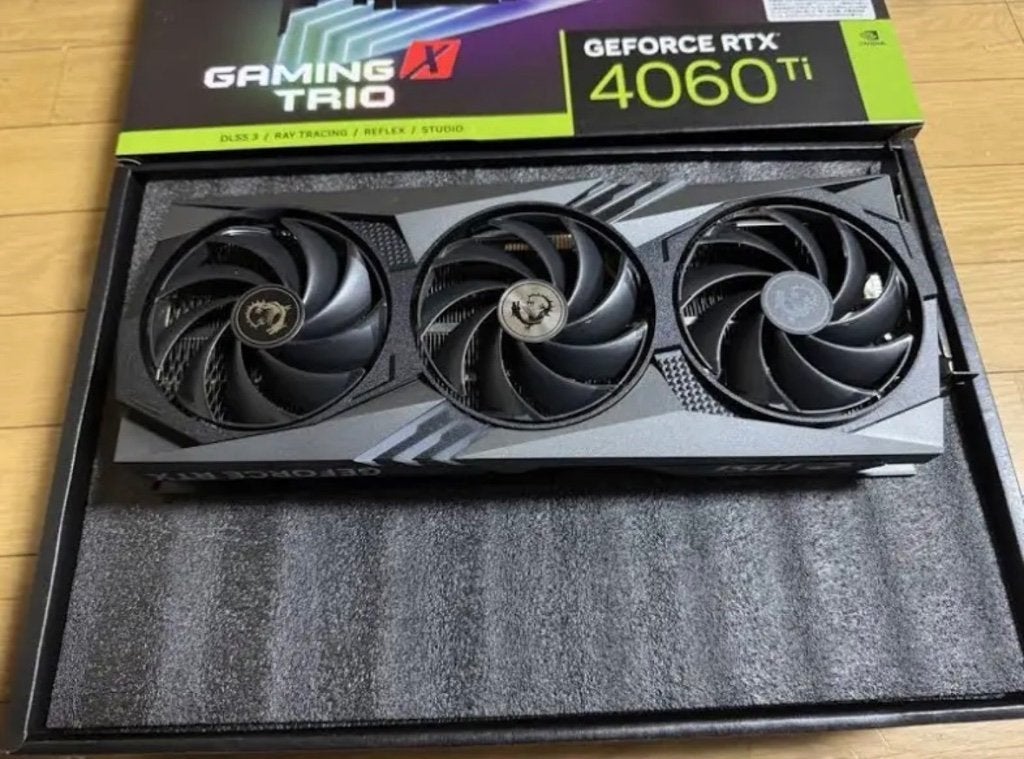 MSI RTX 4060 TI GAMING X TRIO, Computers en Software, Videokaarten, GDDR6, PCI-Express 4, Ophalen of Verzenden, Zo goed als nieuw
