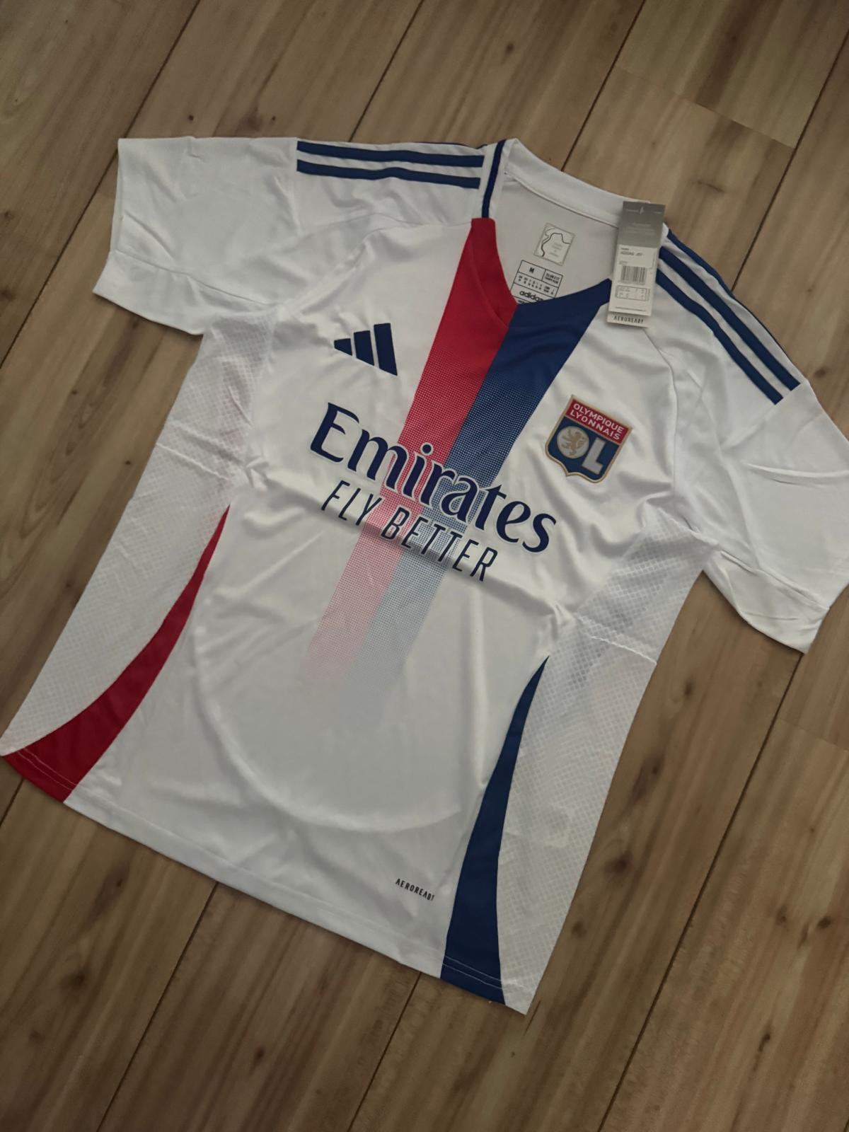 Olympique Lyonnais voetbalshirt maat M, Ophalen of Verzenden, Zo goed als nieuw, Shirt