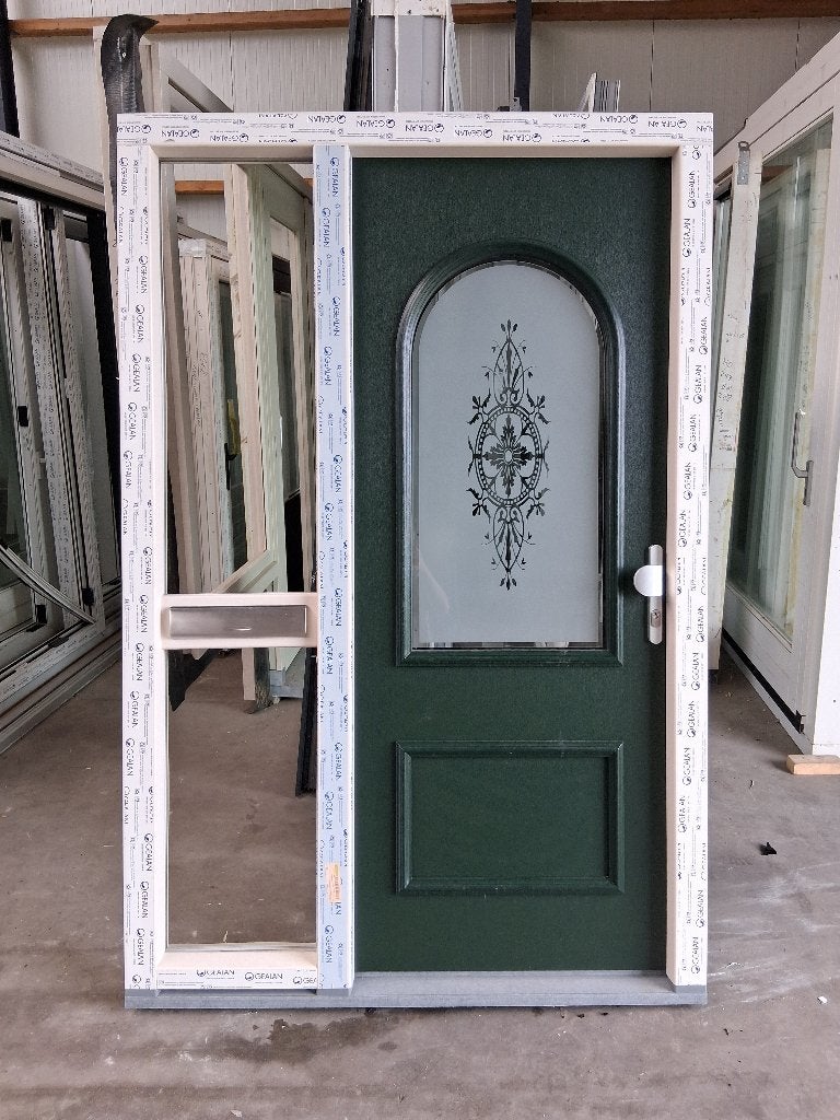 Nieuw Voordeurkozijn Hr++ bezorgen factuur mogelijk, Ophalen of Verzenden, Glas, 120 cm of meer, 215 cm of meer