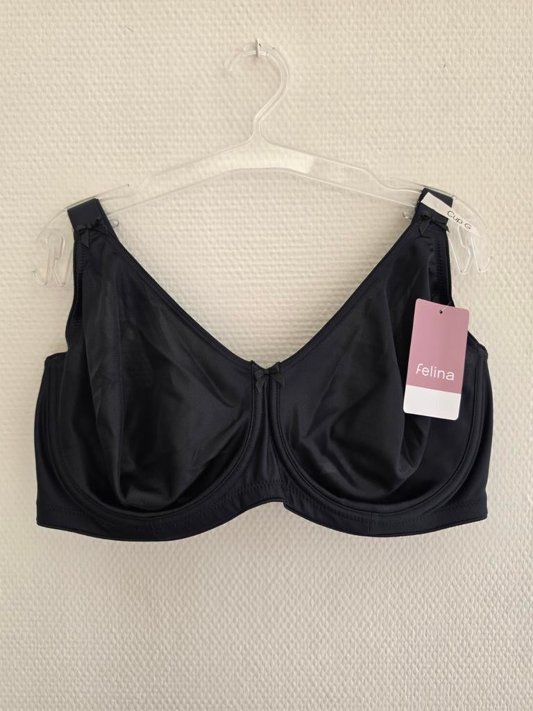 Felina bh Joy zwart 90C 90D 95D 85E 90G, Felina, Ophalen, Zwart, BH
