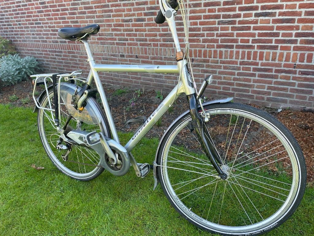 hoge heren (sport/toer) fiets, Fietsen en Brommers, Ophalen, Velgrem, Versnellingen, Zo goed als nieuw