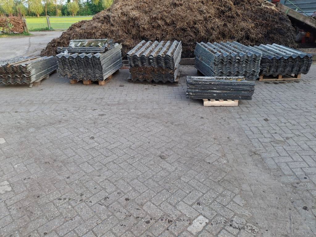 Golfplaten 153 x 110 gratis, Tuin en Terras, Ophalen, IJzer
