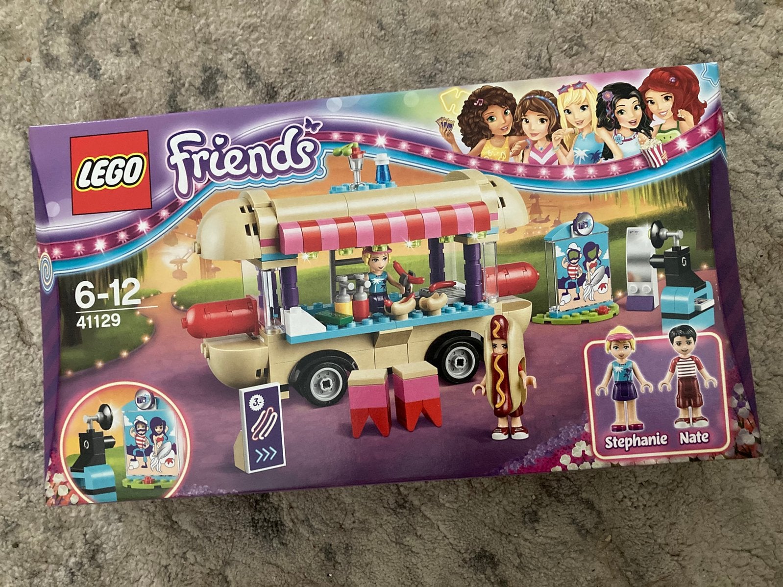 Lego Friends 41129 Pretpark hotdog-wagen (new), Lego, Nieuw, Friends, Ophalen of Verzenden