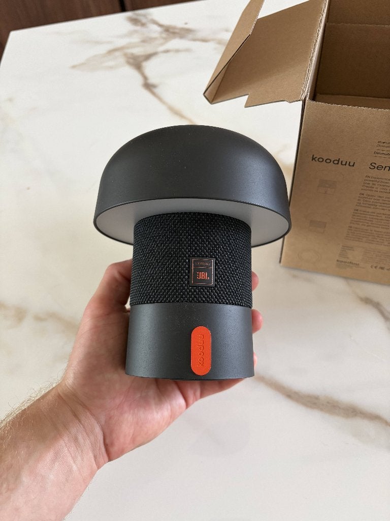 Kooduu Sensa Play Mini: Lamp & JBL speaker in één, Bluetooth, JBL, Nieuw, Ophalen of Verzenden