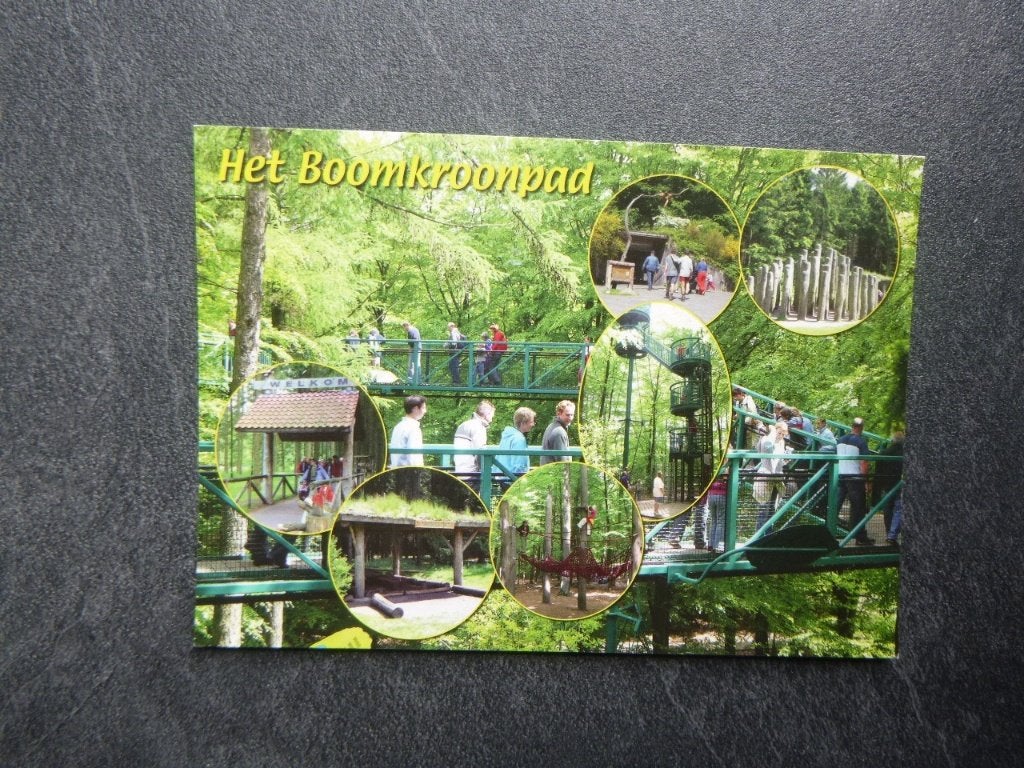 Drouwen, staatsbosbeheer het Boomkroonpad, Verzenden, 1980 tot heden, Gelopen, Noord-Brabant