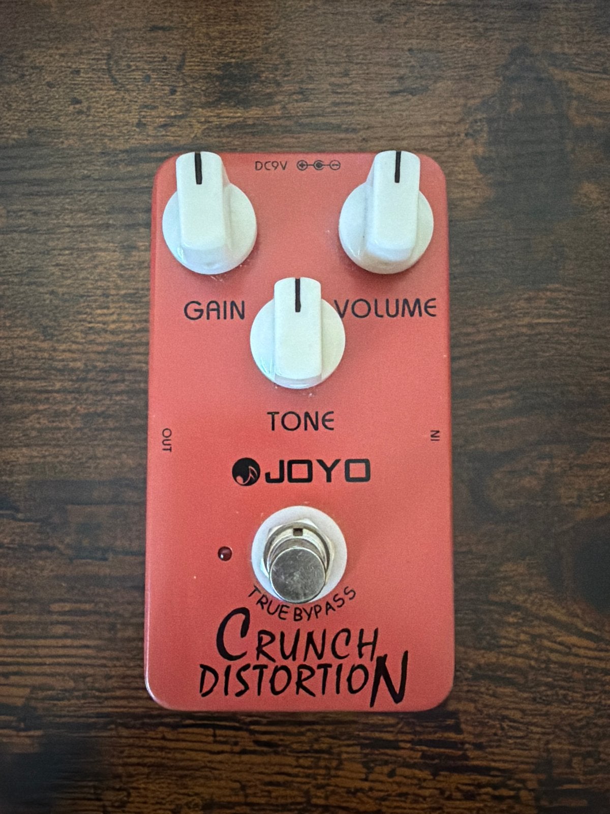 Joyo Crunch Distortion gitaarpedaal, Muziek en Instrumenten, Effecten, Ophalen of Verzenden, Gebruikt, Distortion, Overdrive of Fuzz