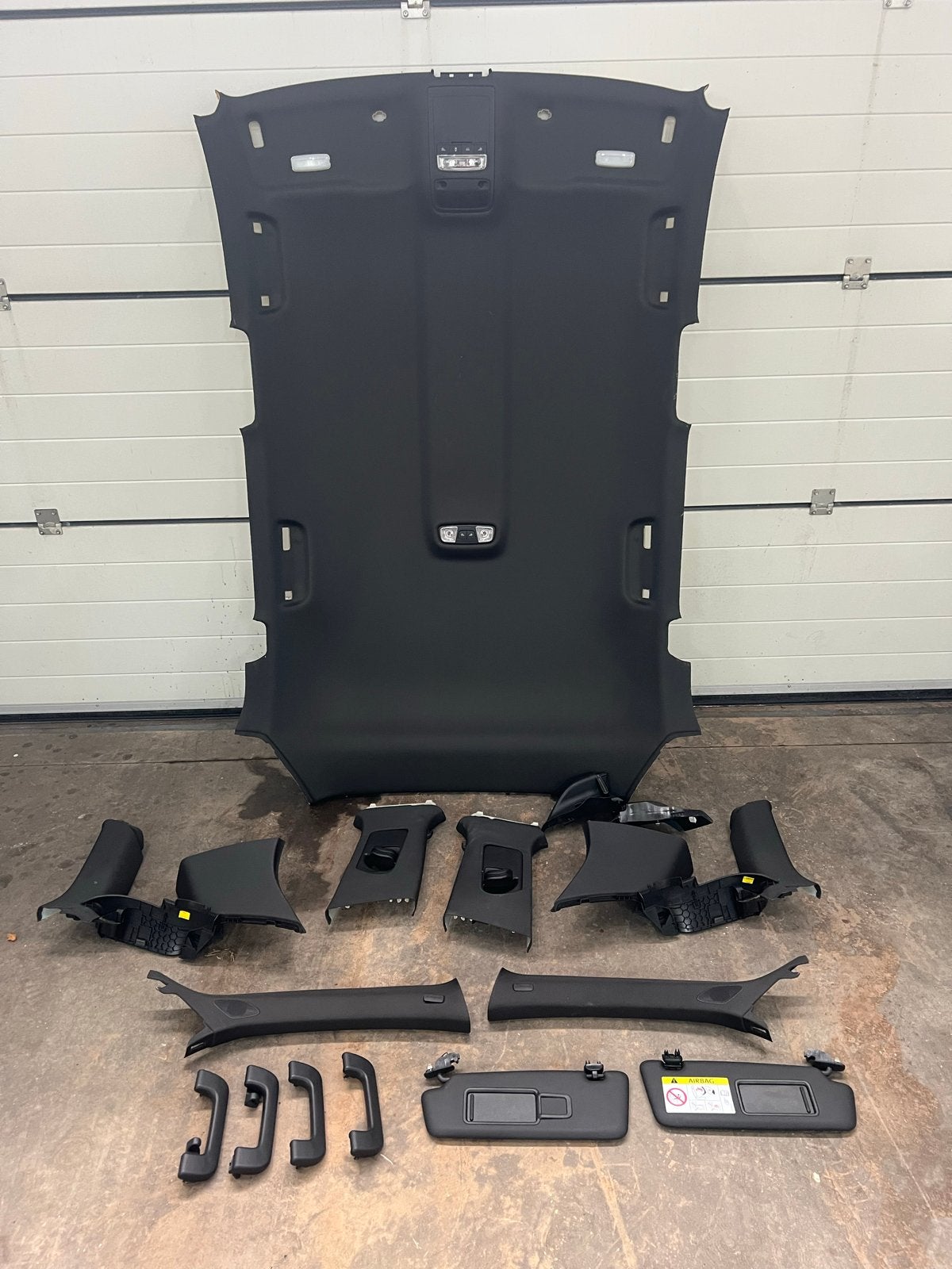 Complete zwarte hemel Audi A3 8V 5-deurs, Auto-onderdelen, Interieur en Bekleding, Ophalen, Gebruikt, Audi