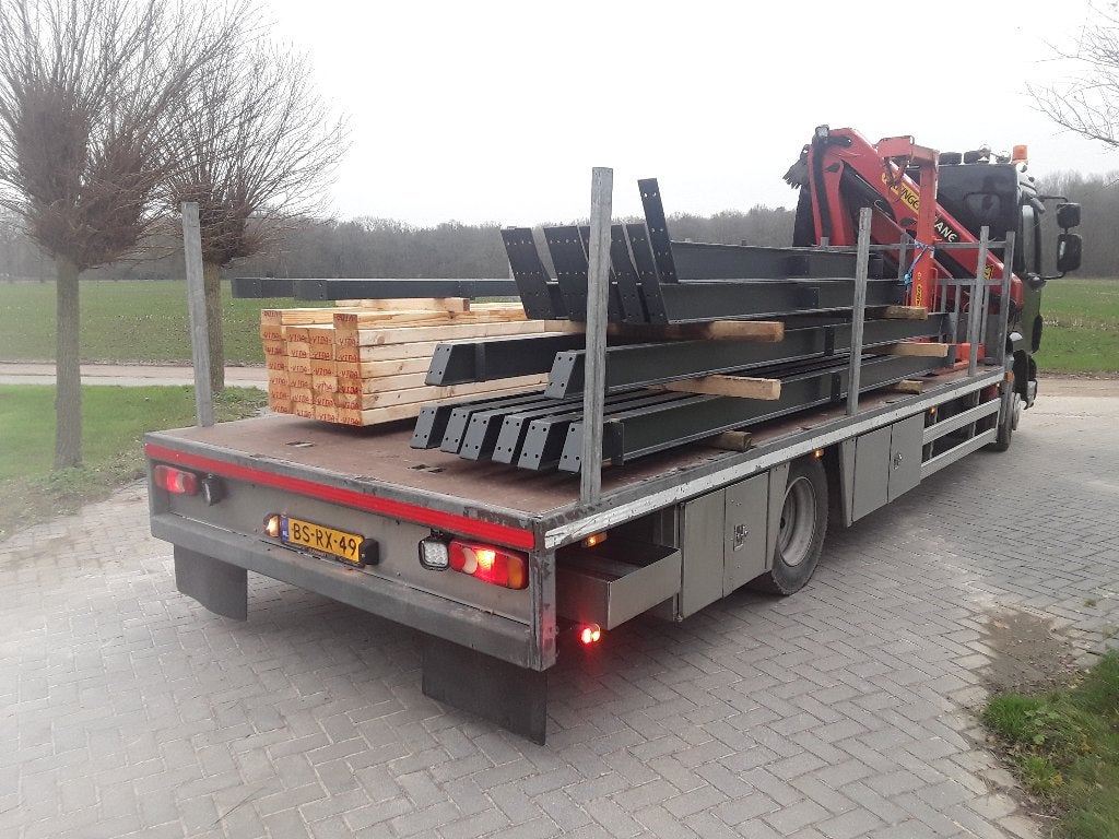 Staalconstructie voor een schuur van 8x12 meter, Ophalen of Verzenden, Nieuw, Overige metalen