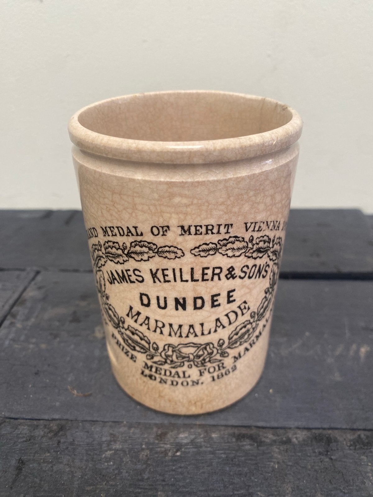 Antieke Keiller's Dundee Marmalade Pot, Ophalen of Verzenden